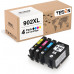 HP 902 902XL Compatible Ink Cartridge 4 Pack